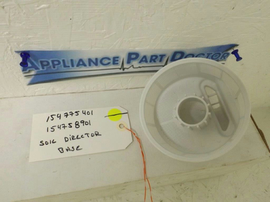KENMORE FRIGIDAIRE DISHWASHER 154775401 154758901 SOIL DIRECTOR BASE USED KENMORE FRIGIDAIRE DISHWASHER 154775401 154758901 SOIL DIRECTOR BASE USED